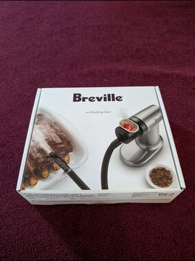 Breville The Smoking Gun Food Smoker - Silver & Black